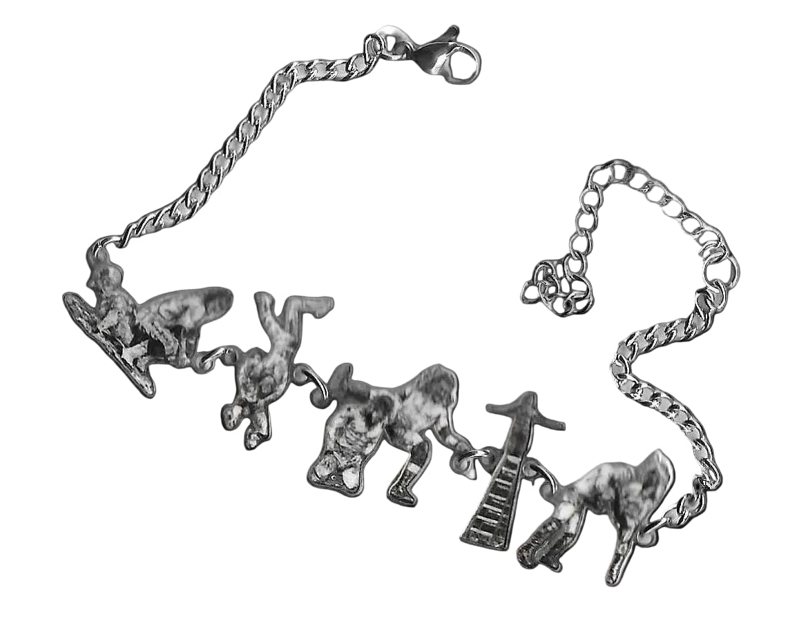 5 Star Pendant Bracelet